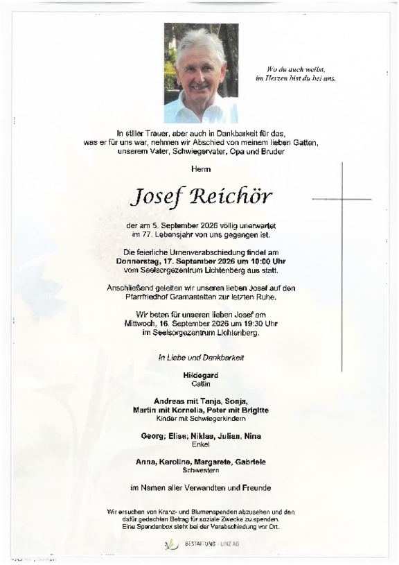 Parte Reichhör Josef